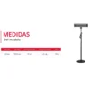 Estufa Infrarroja Terraza Sky Ir 1800W